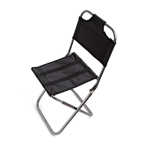 HVVRNEWF Protable Camping Beach Chair Stool Ultralight Folding Camping Chair Lightweight Backpacking Chair in Bag for Outd...