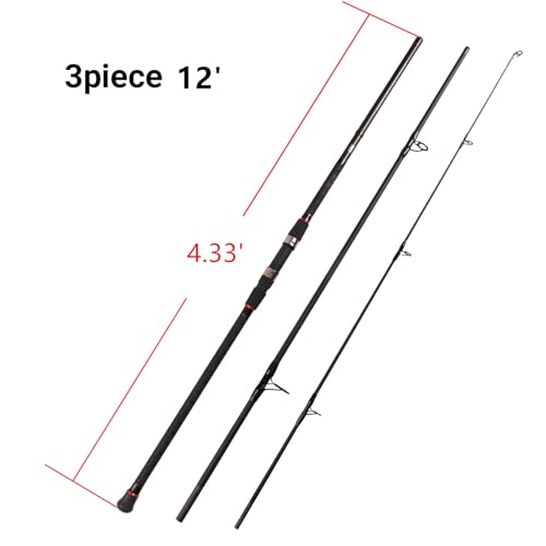 Fiblink Surf Spinning Fishing Rod 2-Piece/4-Piece Graphite Travel Fishing Rod
