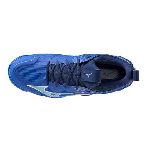 Mizuno Wave Momentum 3 Unisex Volleyball Shoe, Mugen Blue, 17 US Men