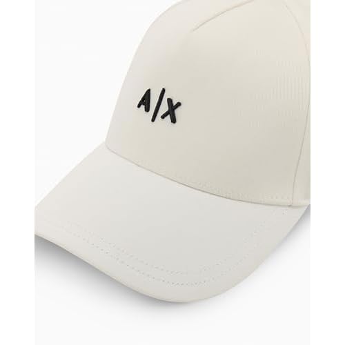 Armani Exchange Mens Small Contrast Logo Baseball Hat