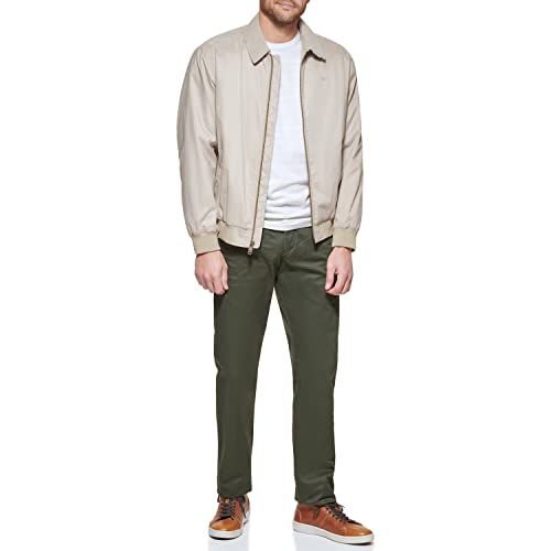 Dockers Men's Microtwill Golf Bomber Jacket