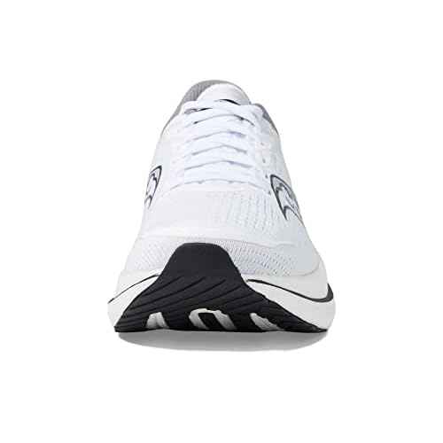 Saucony Women's Speed 3 Sneaker, White/Black, 5.5