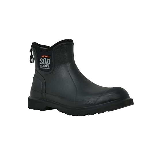 Dryshod Men's Sod Buster Garden Ankle Work Boots | Waterproof |Moisture Wicking