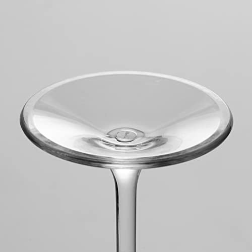 Vinjoy Set of 4 Reusable Plastic Wine Glasses ‒ 12 oz Clear Stemmed, Tritan BPA-Free Unbreakable Wine Glasses for Outdoor,...