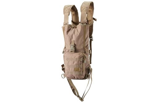 Lancer Tactical Lightweight Nylon Hydration Backpack - Ideal for EDM Music Festivals, Hiking, Running, Cycling, Airsoft, H...