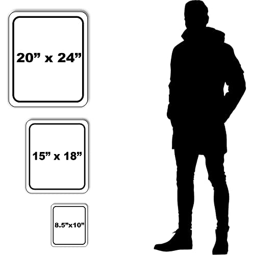 Life Jackets Required Black Sign Arrow Up Left Aluminum Composite Sign 20 x 24 inches