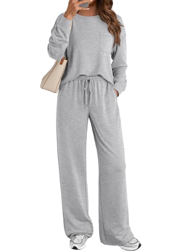 AUTOMET Womens Sweatsuits 2 Piece Lounge Matching Outfits Sweat Sets Tracksuit Travel Sweatshirts Fall Fashion Clothes 2026