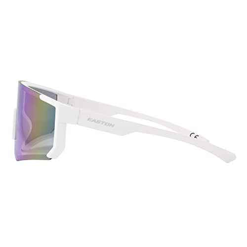 Easton Hype Shield Sports Sunglasses, White, 128 mm