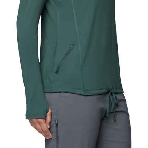Mountain Hardwear Women's Crater Lake Long Sleeve Hoody for Hiking, Camping, Backpacking, and Casual Wear