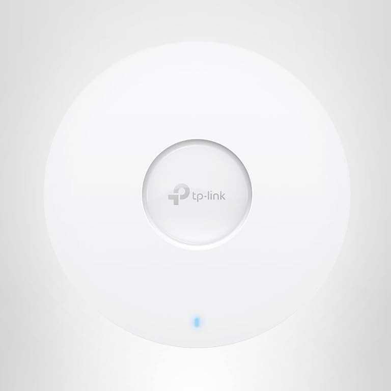 TP-Link EAP610, Omada Business WiFi 6 AX1800 Wireless Gigabit Access Point, Support Mesh, OFDMA, Seamless Roaming & MU-MIMO, SDN Integrated, Cloud Access & Omada App, PoE+ Powered, White