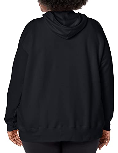 JUST MY SIZE Plus Size ComfortSoft EcoSmart Fleece Full-Zip Women's Hoodie