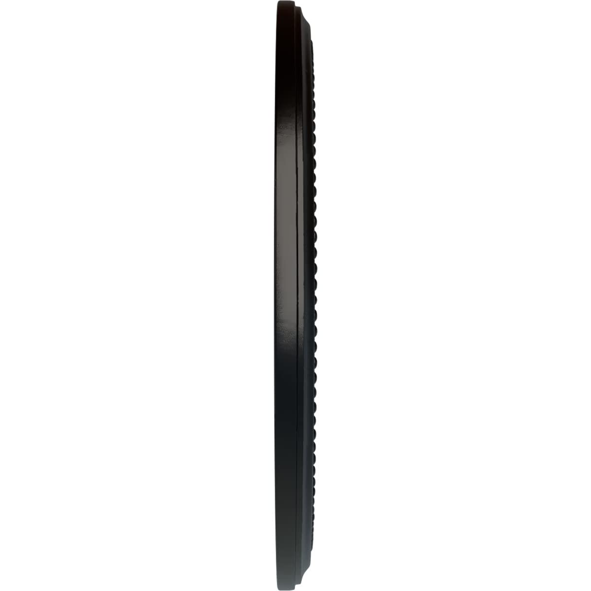 Ekena Millwork Cm18Diblf Diane Ceiling Medallion, 18Od X 3 5/8Id X 1 1/8P (Fits Canopies Up To 5 3/8), Hand-Painted Jet Black