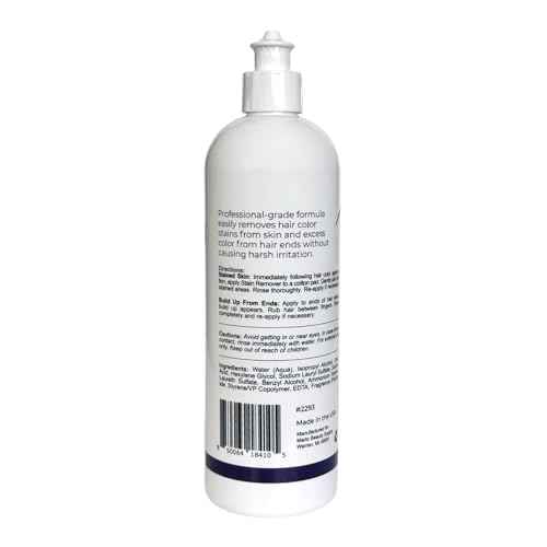 Super Clean Dye & Stain Remover ? Gentle 16 oz Formula for Hair Color Stains on Skin & Hair | pH Balanced & Sensitive Skin Safe