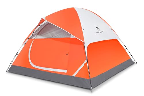 CAMEL CROWN 4/6 Person Tent Waterproof Lightweight Portable Backpacking Tent for Outdoor Camping Hiking