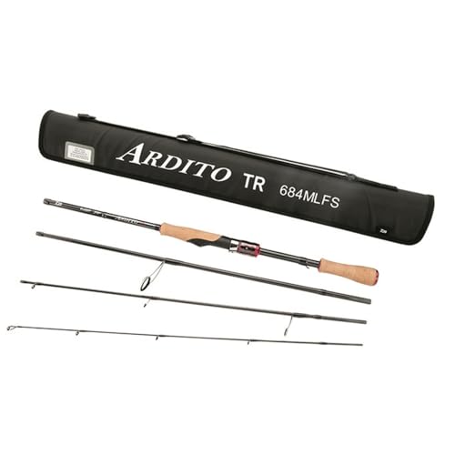 Daiwa ARD684MLFS-TR ARDITO 4PC Travel Rod, Sections= 4, Line Wt. = 5-12
