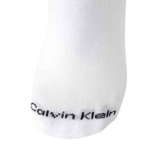 Calvin Klein Mens Quarter Socks - 6 Pack Cushioned Mini Crew Athletic Socks for Men, Ideal for Running, Sport, and Hiking