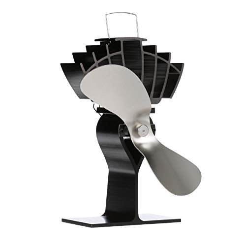 Ecofan UltrAir Heat Powered Stove Fan - Powerful Classic Design, High Performance, Perfect for Wood Stoves, 125 CFM - Circ...