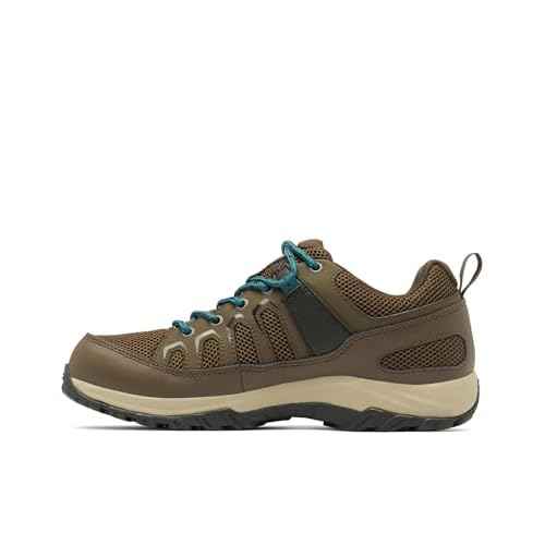 Columbia Mens Granite Trail Waterproof Hiking Shoe, Cordovan/Night Wave, 14