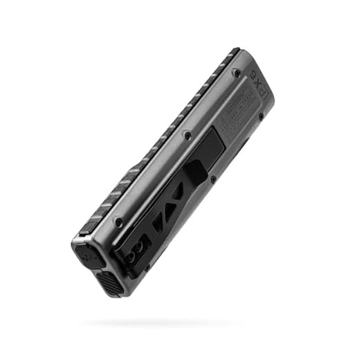 NEBO Edge 2K Pocket Light | 2000 Lumens, 5 Light Modes, Tactical LED Flashlight with Powerful Defensive Strobe, Rechargeable Design for EDC, Water & Impact Resistant, Includes USB Charging Cable