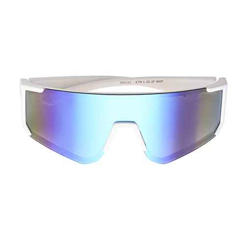 Easton Hype Shield Sports Sunglasses, White, 128 mm