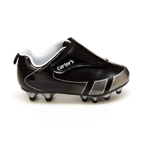 Carter's Unisex Kids Fica Sport Cleats, Black