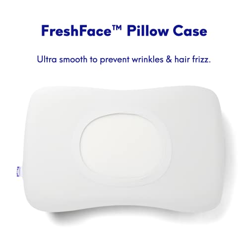 C CUSHION LAB Deep Sleep Pillow, Patented Ergonomic Contour Design for Side & Back Sleepers, Orthopedic Cervical Shape Gen...
