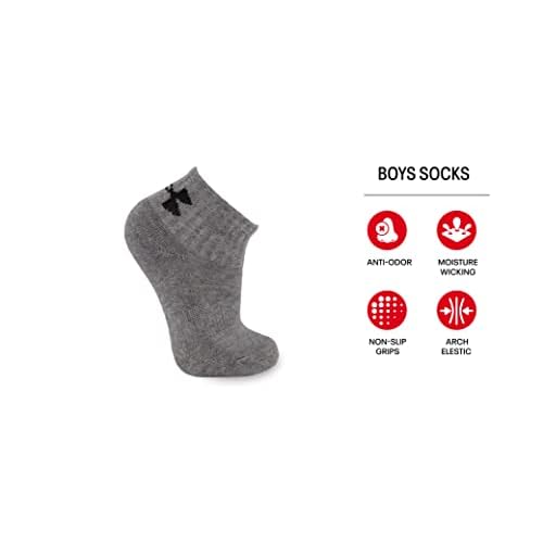 Under Armour boys Multi Pack Quarter Sock