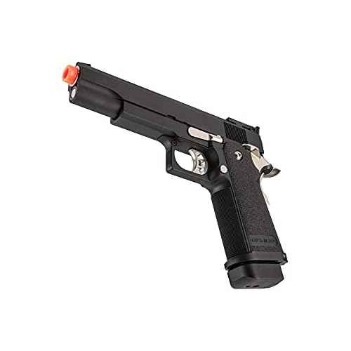 Golden Eagle Steel Airsoft Hand Gun Hi-Capa 1911 Airsoft Pistol with 6mm BBS and Speed Loader