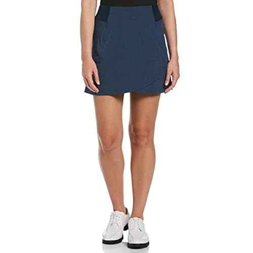 Callaway Womens 17" Skort Heather Perforated W/Front Curved HemSkort