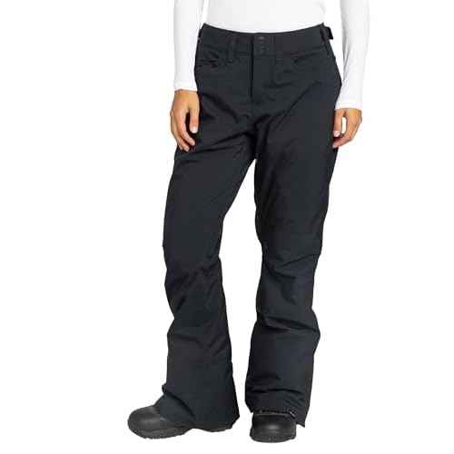 Roxy womens Backyard Snow Pant ? 10k Waterproof Ski & Snowboard Pants, Pfas-free, Tailored Fit, Insulated