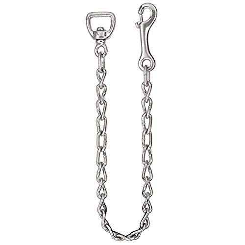 Weaver Leather #720 Lead Chain with 1" Swivel,Nickel Plated, 24"
