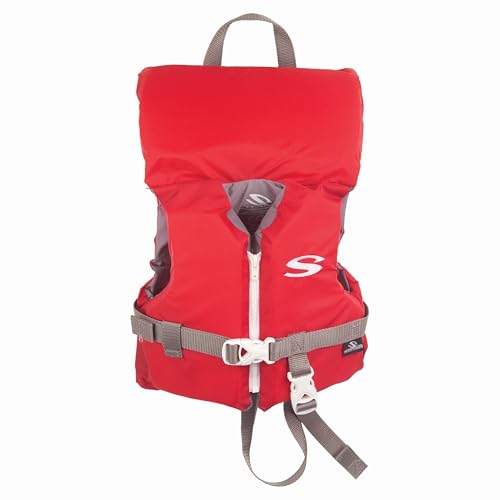 Stearns Infant Life Vest, USCG Approved Type III Life Jacket for Babies & Kids Under 30lbs, Youth PFD for Boat, Beach, Poo...
