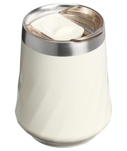 STANLEY The Reserve Textured Wine Tumbler | 11oz | Splash-Proof Lid | Cold Drinks & Cocktail Cup | Insulated Stainless Ste...