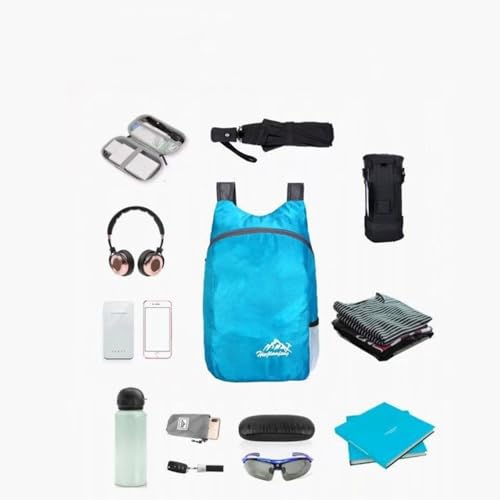 Lightweight Foldable Backpack Men and Women Outdoor Leisure Bag Hiking Backpack Large Capacity Outdoor Sports Backpacks