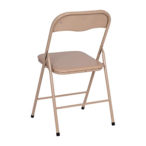 Flash Furniture Madison 5-Piece Folding Card Table and Chairs Set, Portable Event Table and Chairs Set for Indoor and Outd...
