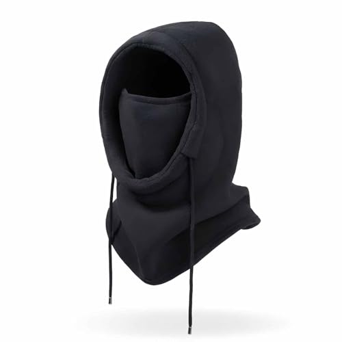 Thermal Balaclava Mask Windproof Fleece Lining,Cover for Extreme Cold, Skiing, Snowboarding, Winter Sports Men's Women's
