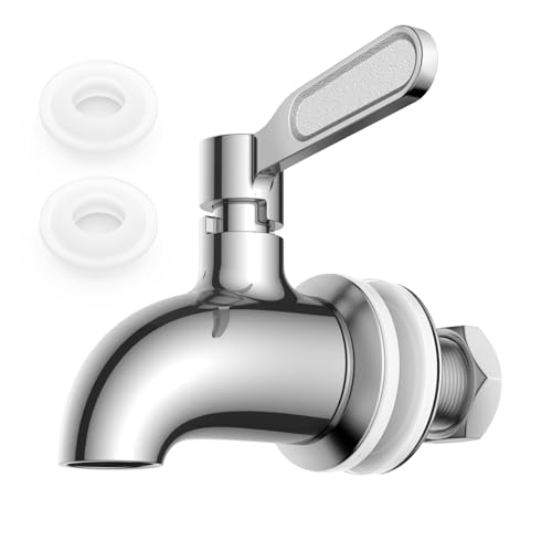Beverage Dispenser Replacement Spigot, Stainless Steel Water Dispenser Replacement Faucet Compatible with Berkey Water Fil...