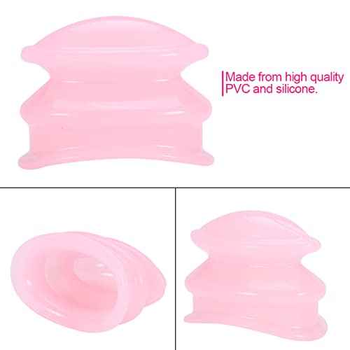 Fullness Of Lip Lip Suction, Women Silicone Lip Plumper Enhancer Lip Suction Device Device Lip Silicone Lip Beauty Lip Sexy Lips Soft Silicone Ecological Lip Tools Compact and