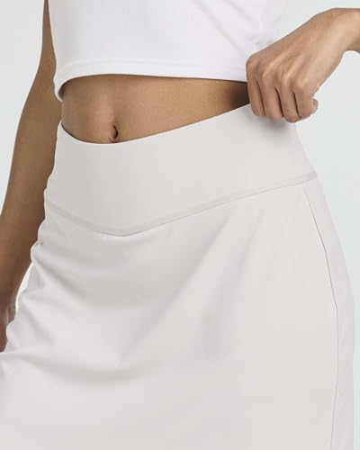 Real Essentials 3 Pack: Women's 16" Athletic Skort with Pocket - Skirt for Golf Tennis Gym Running (Available in Plus)