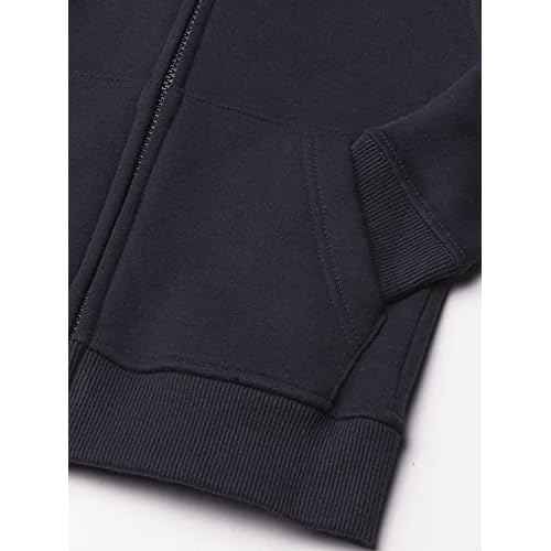 Nautica boys Long Sleeve Sensory-friendly Fleece Full Zip Hoodie