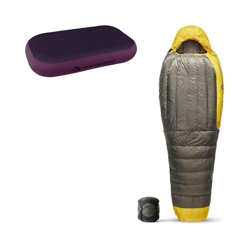 Sea to Summit Sleep System: Aeros Premium Pillow and Spark Down Sleeping Bag