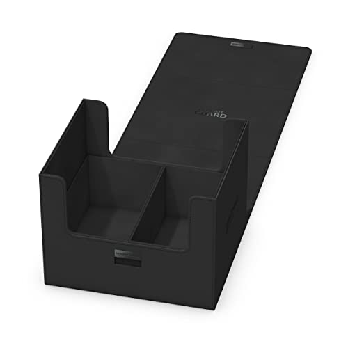 Ultimate Guard Minthive 30+, Deck Case for 30 Magnetic Card Cases, Perfect Storage for Graded Cards, Black, Secure Closure & Snaplock Mechanism