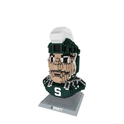 FOCO NCAA Unisex-Adult NCAA BRXLZ 3D Blocks Mascot Bust Puzzle Set