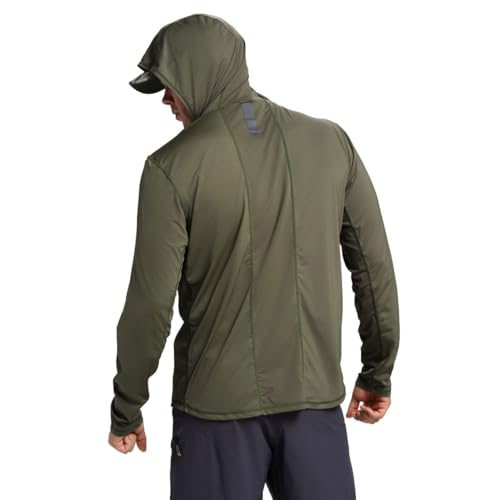 Beretta Men's Keys Flex Breathable Quick Dry UPF 50+ Sun Protection Casual Outdoor Active Long Sleeve Performance Hoodie