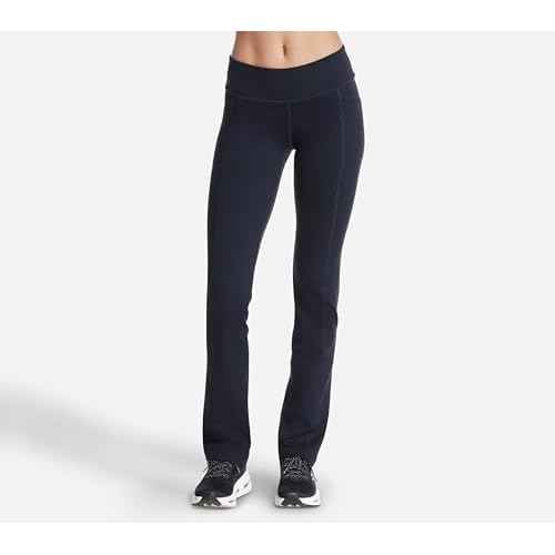 Skechers Women's Go Walk OG Mid Rise Pants, Black, Large