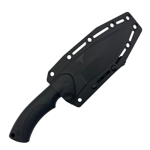 TAKUMITAK Hunting Survival Knife 9" Full Tang Fixed Blade Knives Camping Gear with Extra Set of FRN Handle Scales, MOLLE C...