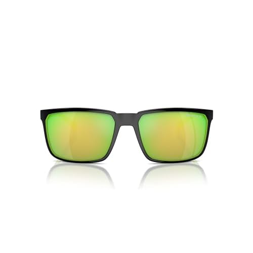 ARNETTE Men's An4251 Stripe Rectangular Sunglasses