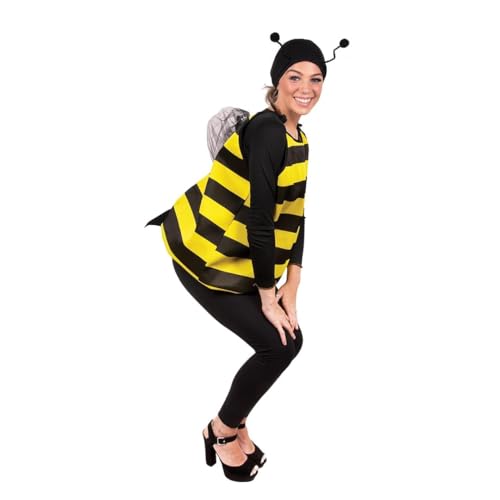 Kangaroo Bumble Bee Halloween Costume for Women and Toddlers - Funny Bumblebee Outfit for Halloween Cosplay Dress up Apparel