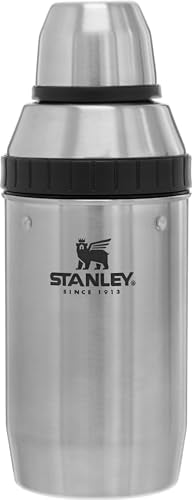 Stanley Happy Hour Cocktail Shaker Set 20 oz | Bartender Kit for Camping and Travel | Cocktail Drink Mixing Set with 2 Cup...