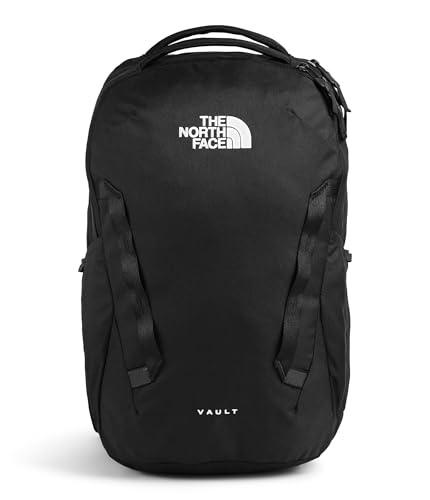 The North Face Vault Everyday Laptop Backpack - Commuter Travel Bag, Water-Repellent Finish, Spacious Compartment, TNF Bla...